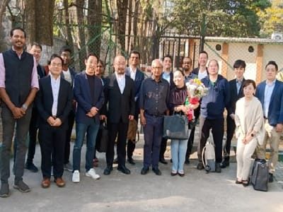 Visit of Japanese Space Delegation